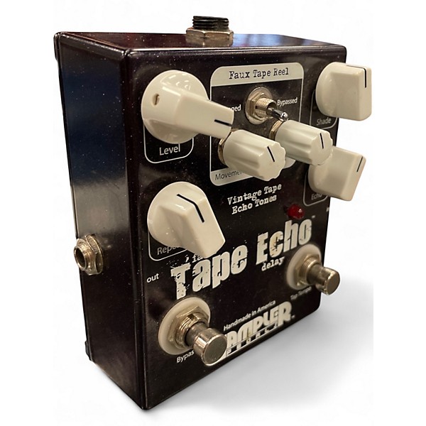 Used Wampler Faux Tape Echo Delay Effect Pedal