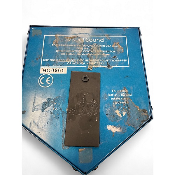 Used Visual Sound H2O Liquid Chorus Echo Effect Processor