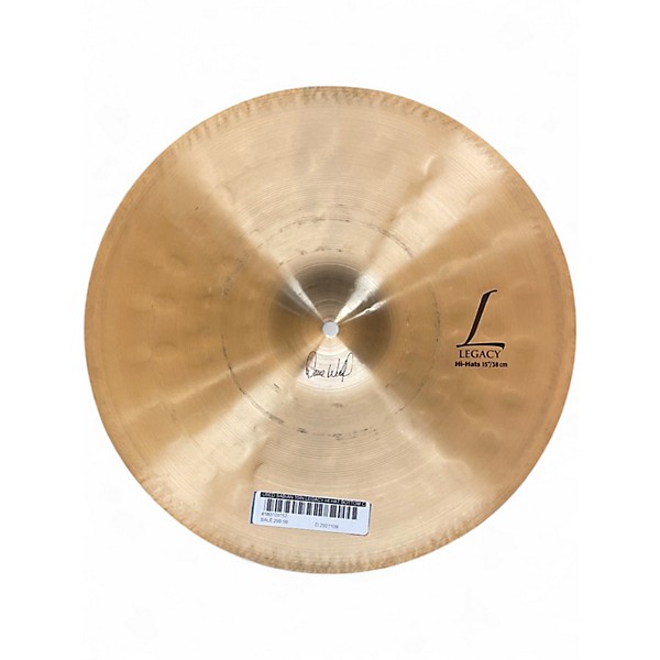 Used SABIAN 15in Legacy Hi Hat Bottom Cymbal