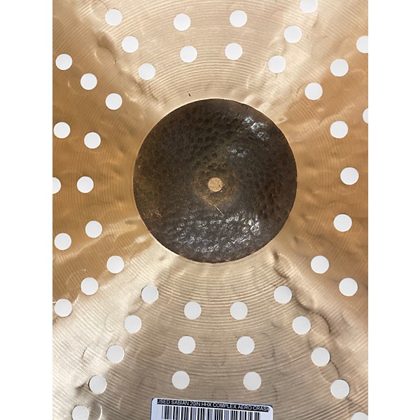 Used SABIAN 20in HHX Complex Aero Crash Cymbal