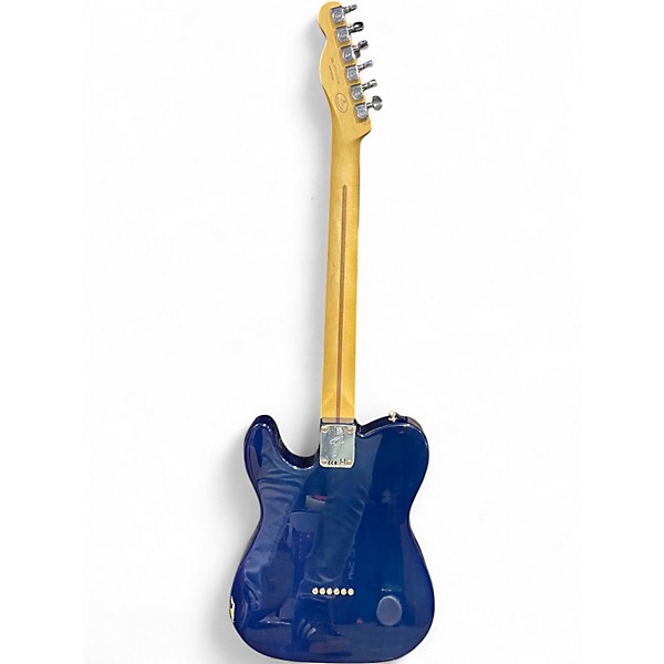 Used Fender TELECASTER Blue Solid Body Electric Guitar