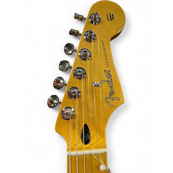 Used Fender STRATOCASTER Blue Burst Solid Body Electric Guitar