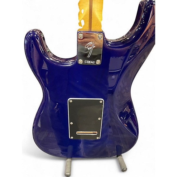Used Fender STRATOCASTER Blue Burst Solid Body Electric Guitar