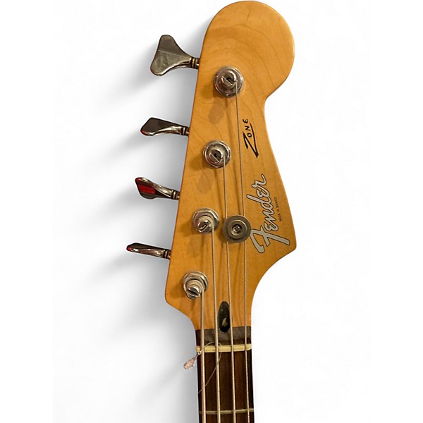 Used Fender ZONE DELUXE ZONE BASS OLIVE GREEN Electric Bass Guitar