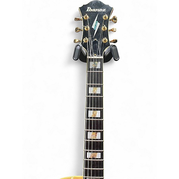 Used 2013 Ibanez PM200-NT Pat Metheny Signature Natural Hollow Body Electric Guitar