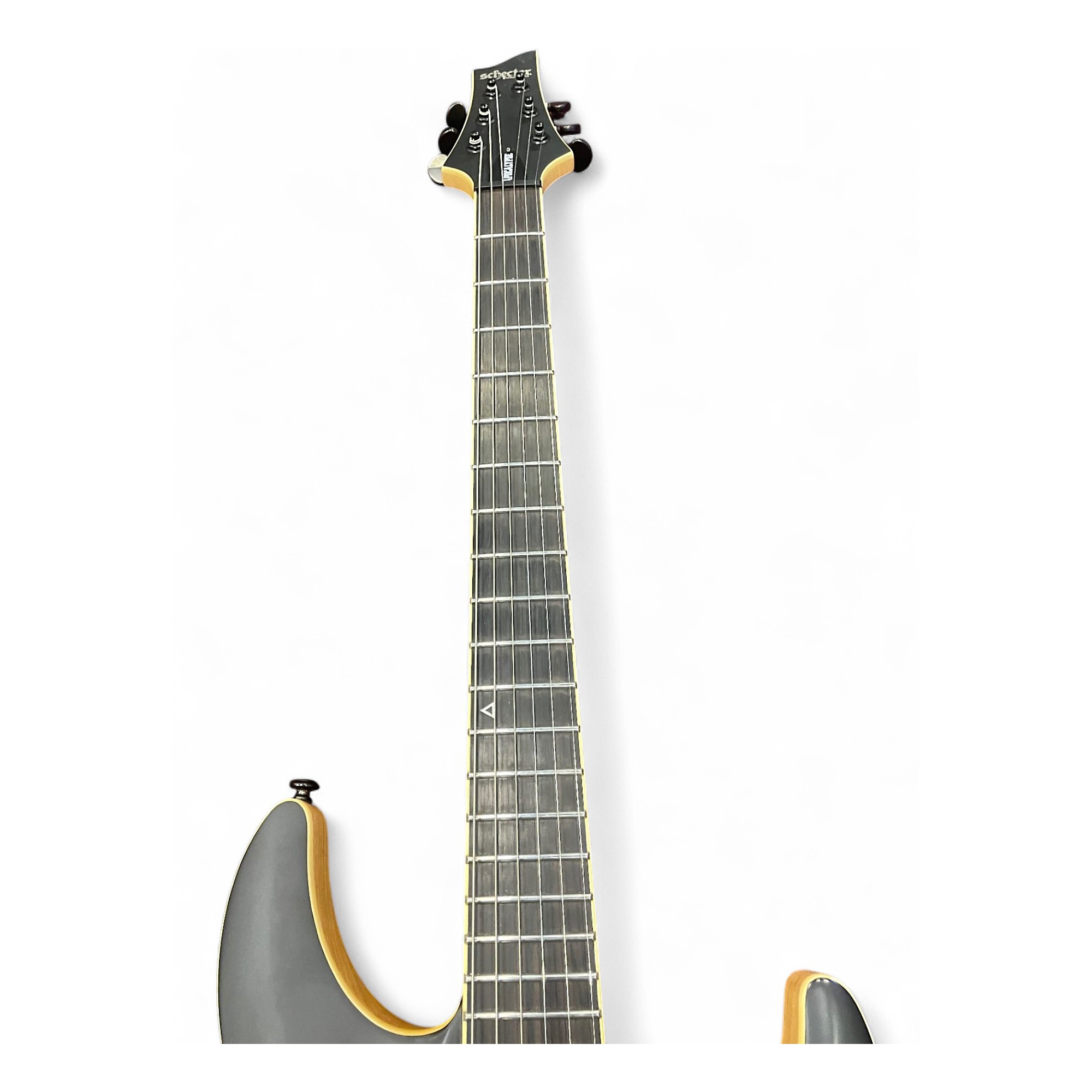 Used Schecter Guitar Research C1 Apocalypse Black Solid Body