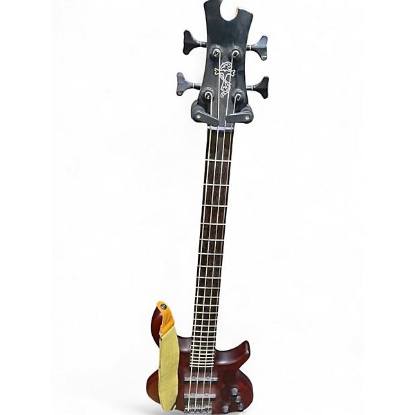 Used Epiphone Toby standard iv  Crimson Red Burst Electric Bass Guitar