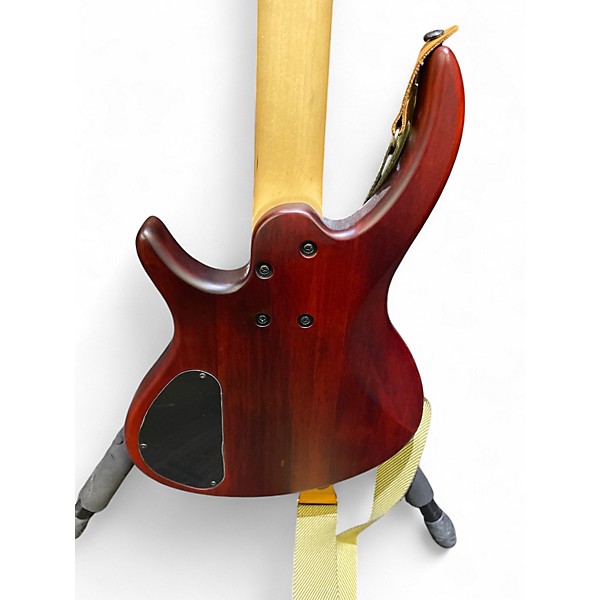 Used Epiphone Toby standard iv  Crimson Red Burst Electric Bass Guitar