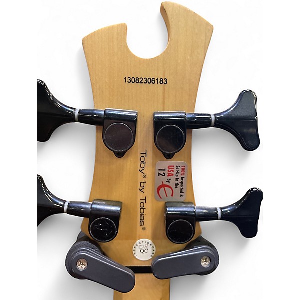 Used Epiphone Toby standard iv  Crimson Red Burst Electric Bass Guitar