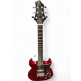 Used Greg Bennett Design by Samick Torino Red Solid Body Electric Guitar