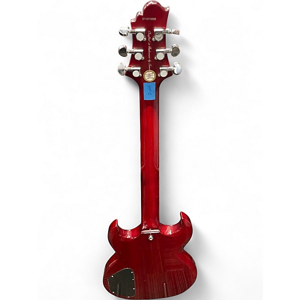 Used Greg Bennett Design by Samick Torino Red Solid Body Electric Guitar