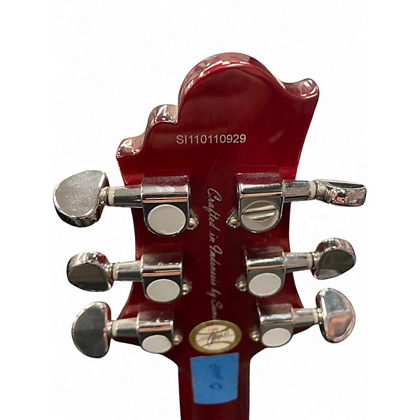 Used Greg Bennett Design by Samick Torino Red Solid Body Electric Guitar