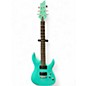 Used Schecter Guitar Research C6 DELUXE Metallic Aqua Marine Solid Body Electric Guitar