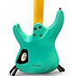 Used Schecter Guitar Research C6 DELUXE Metallic Aqua Marine Solid Body Electric Guitar