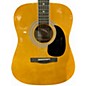 Used Zager ZAD01PKN Natural Acoustic Guitar