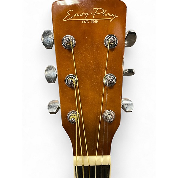 Used Zager ZAD01PKN Natural Acoustic Guitar