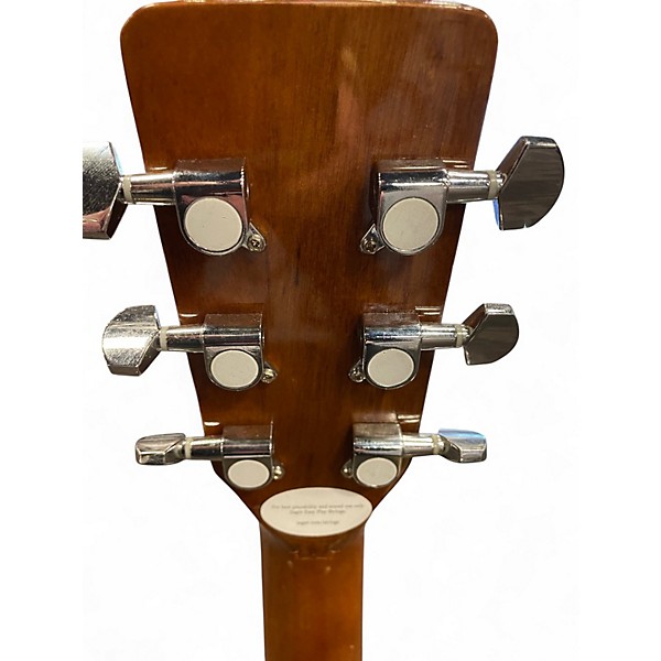 Used Zager ZAD01PKN Natural Acoustic Guitar