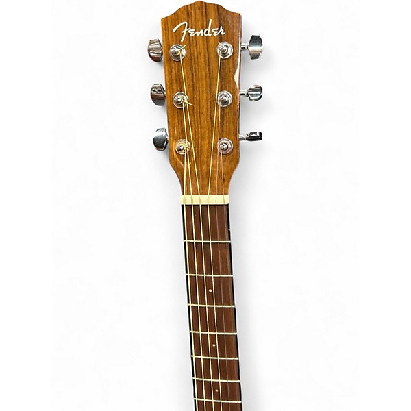 Used Fender CD140SCE Natural Acoustic Electric Guitar
