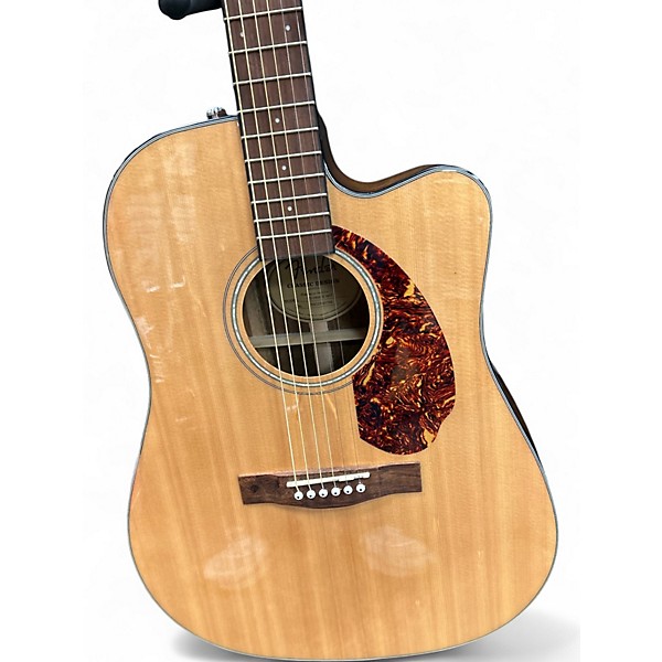 Used Fender CD140SCE Natural Acoustic Electric Guitar