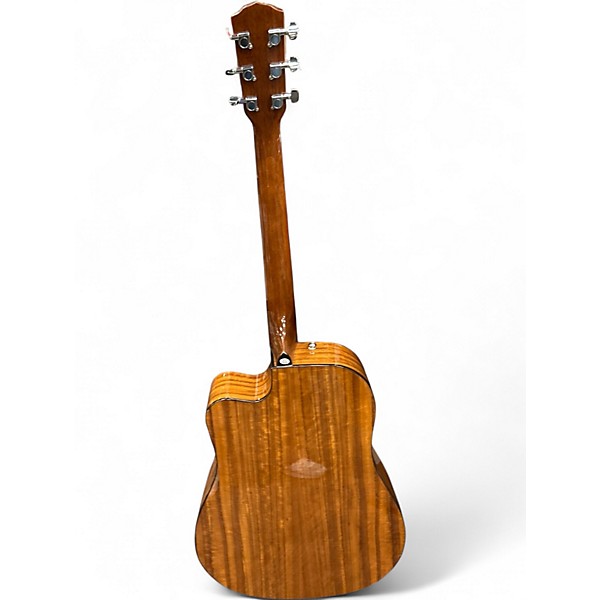 Used Fender CD140SCE Natural Acoustic Electric Guitar