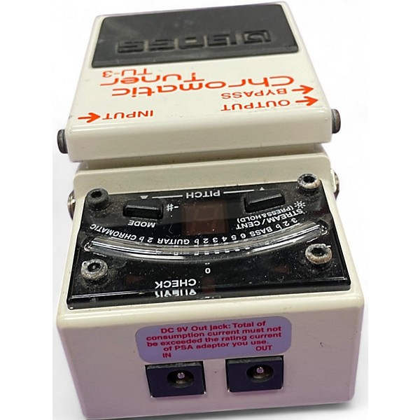 Used BOSS TU3 Chromatic Tuner Pedal