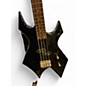 Used B.C. Rich Bronze Series Warlock Black Solid Body Electric Guitar