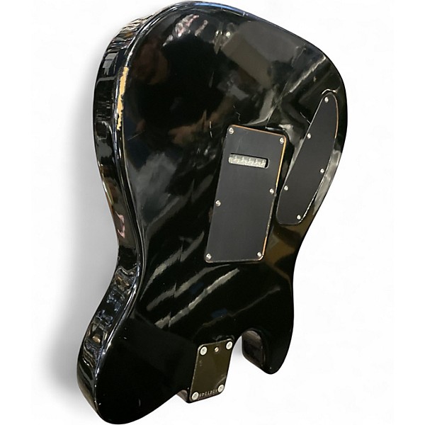 Vintage 1980s Fender Contemporary Telecaster Black Solid Body Electric Guitar