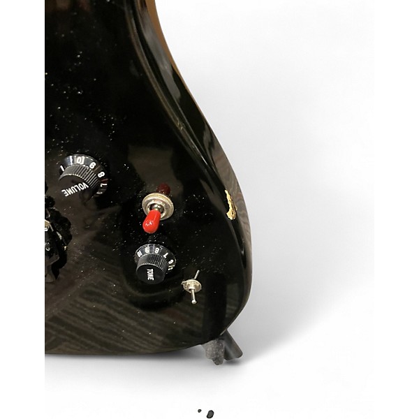 Vintage 1980s Fender Contemporary Telecaster Black Solid Body Electric Guitar