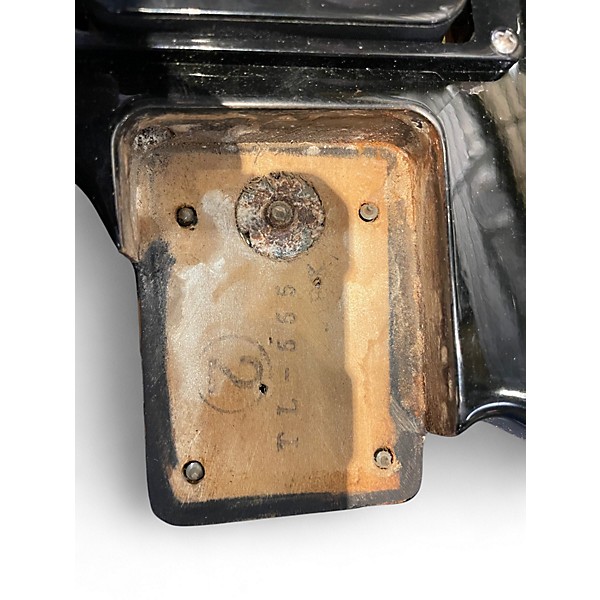 Vintage 1980s Fender Contemporary Telecaster Black Solid Body Electric Guitar