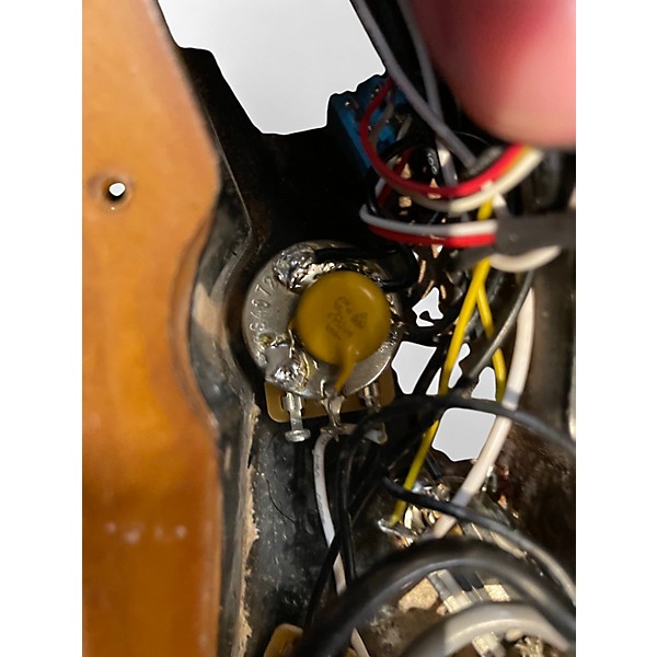 Vintage 1980s Fender Contemporary Telecaster Black Solid Body Electric Guitar