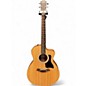 Used Taylor 114CE Natural Acoustic Electric Guitar thumbnail
