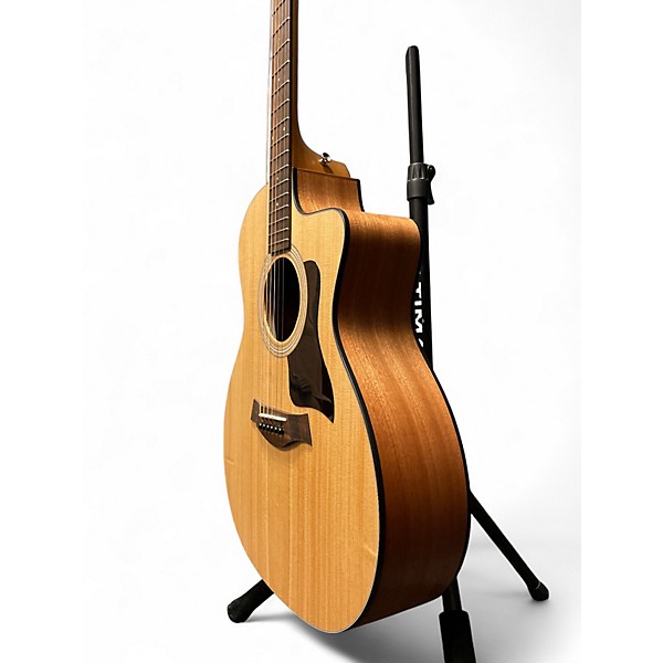 Used Taylor 114CE Natural Acoustic Electric Guitar