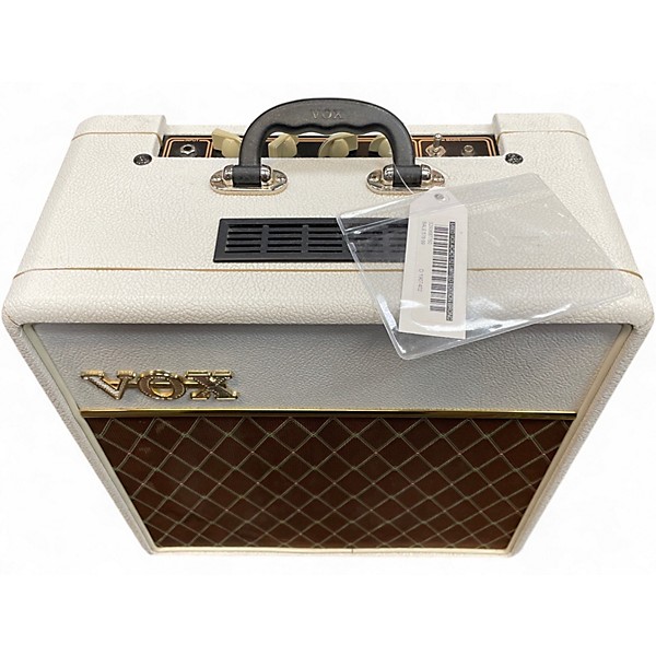Used VOX ac4c1-12 limited edition bronco white Tube Guitar Combo Amp