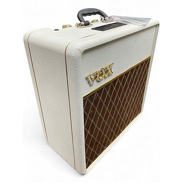 Used VOX ac4c1-12 limited edition bronco white Tube Guitar Combo Amp