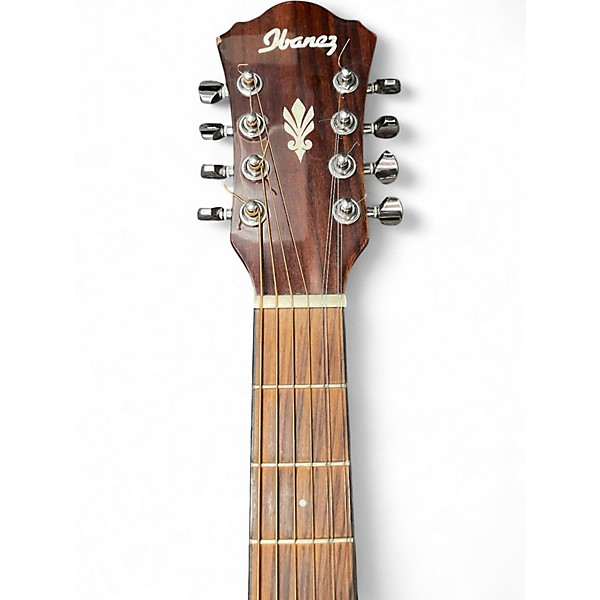 Used Ibanez AEL108TD-NT1 Natural Acoustic Electric Guitar