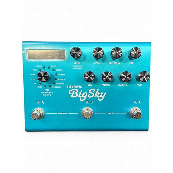 Used Strymon Bigsky Reverb Effect Pedal