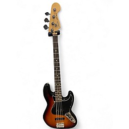 Used 2024 Fender American Performer Jazz Bass 3 Color Sunburst Electric Bass Guitar
