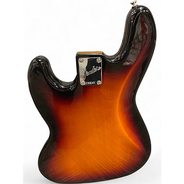 Used 2024 Fender American Performer Jazz Bass 3 Color Sunburst Electric Bass Guitar