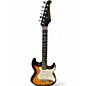 Used Silvertone St Style SUNBURST Solid Body Electric Guitar thumbnail