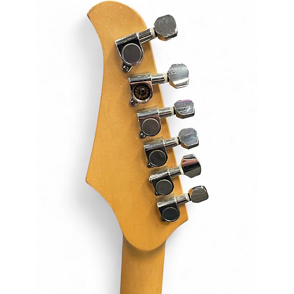 Used Silvertone St Style SUNBURST Solid Body Electric Guitar