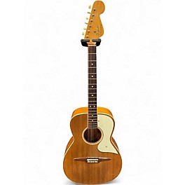 Vintage 1960s Fender NEWPORTER Natural Acoustic Guitar