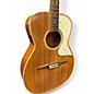 Vintage 1960s Fender NEWPORTER Natural Acoustic Guitar