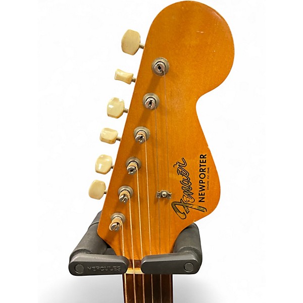 Vintage 1960s Fender NEWPORTER Natural Acoustic Guitar