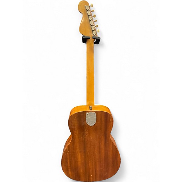 Vintage 1960s Fender NEWPORTER Natural Acoustic Guitar