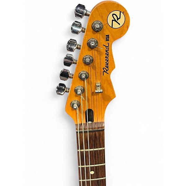 Used Reverend Rocco Gold Solid Body Electric Guitar