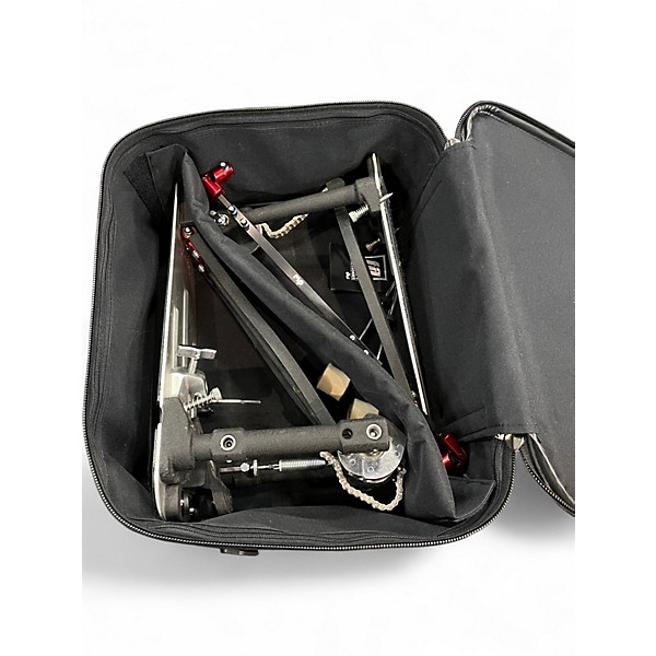 Used DW 9000 Series Double Double Bass Drum Pedal