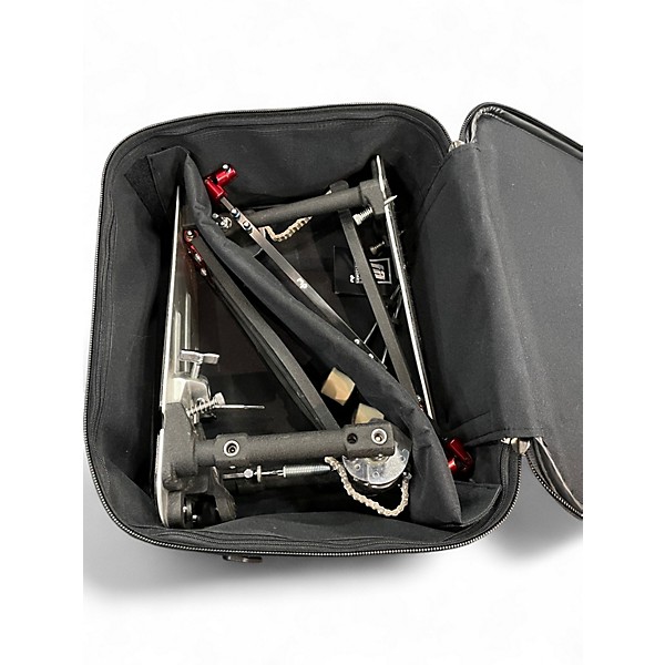 Used DW 9000 Series Double Double Bass Drum Pedal