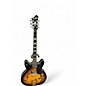 Used Hagstrom viking 2 Tone Sunburst Hollow Body Electric Guitar thumbnail