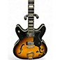 Used Hagstrom viking 2 Tone Sunburst Hollow Body Electric Guitar