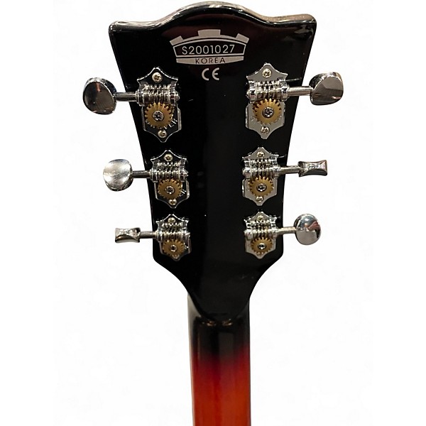 Used VOX BC-V90 2 Tone Sunburst Hollow Body Electric Guitar